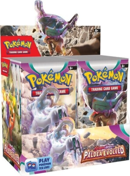 Paldea Evolved booster box, buy Pokémon cards, Pokémon TCG booster box