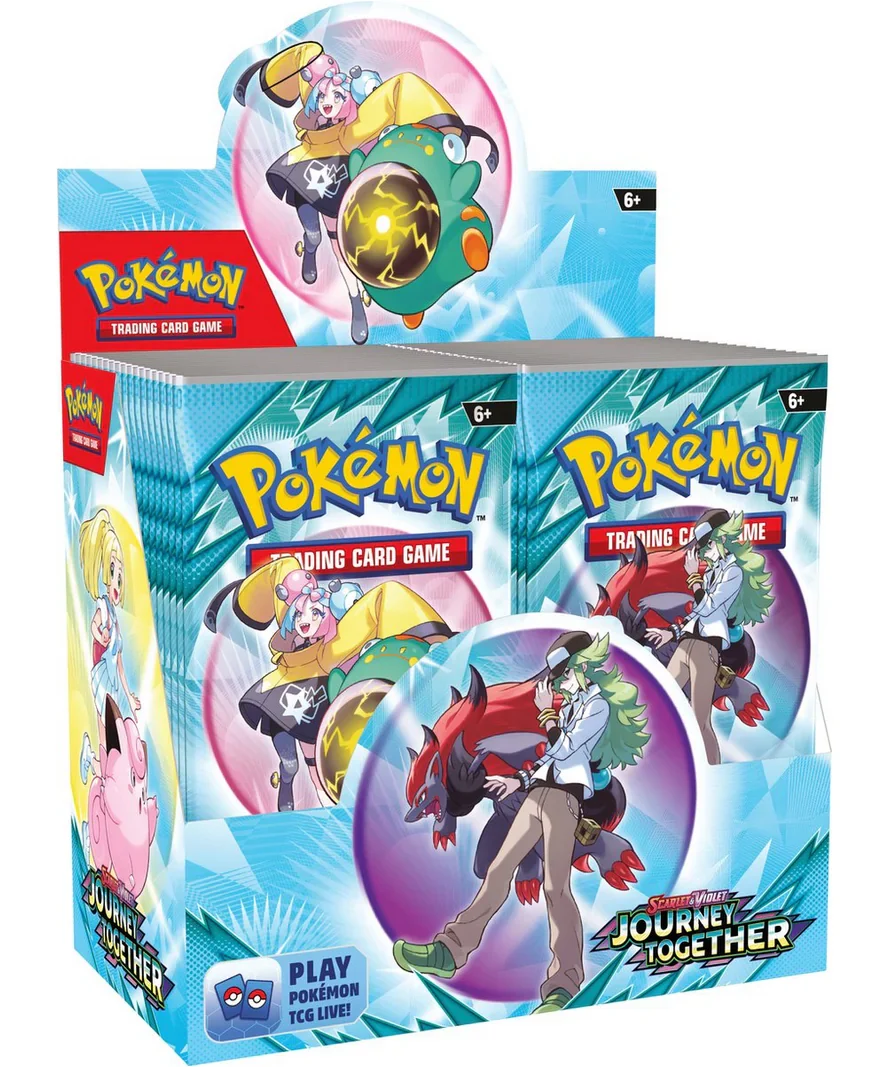 Buy Pokémon Journey Together Booster Box Buy Pokémon Journey Together Booster Box